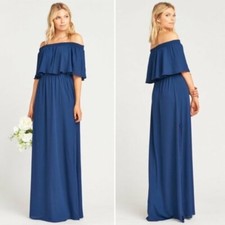 NWT Show Me Your Mumu Navy Hacienda Maxi Dress