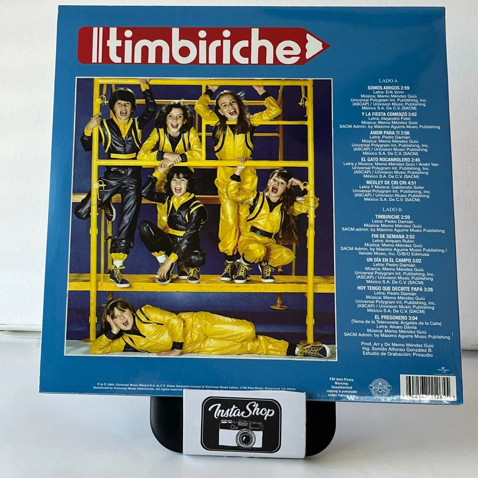 Timbiriche - Timbiriche - Vinyl LP Reissue 2017  Foto 2 de 4
