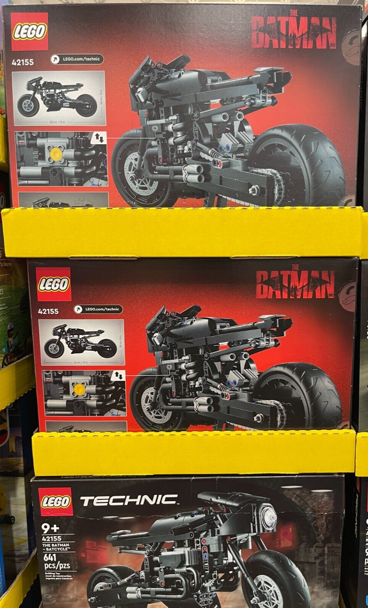 LEGO Technic 42155 The Batman BATCYCLE Super Hero Set Collectible