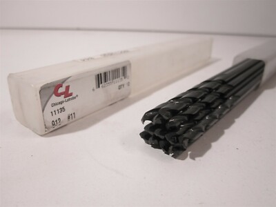 Chicago-Latrobe 0.191'' x 12'' OAL Oxide High Speed Steel Aircraft Ext. Bit QTY 12