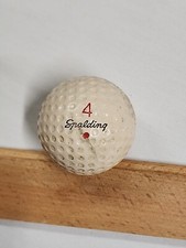 Vintage Spalding Red Dot 4 Golf Ball