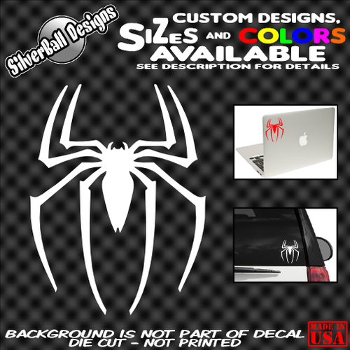 Spiderman Custom Decal Vinyl Car Truck Window Sticker Laptop Bumper eBay