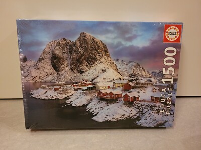 EDUCA: Puzzle 1500 Teile Lofoten Islands, Norwegen Neu & OVP