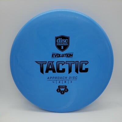 Discmania EXO Hard Tactic Blue/Black Stamp 176g