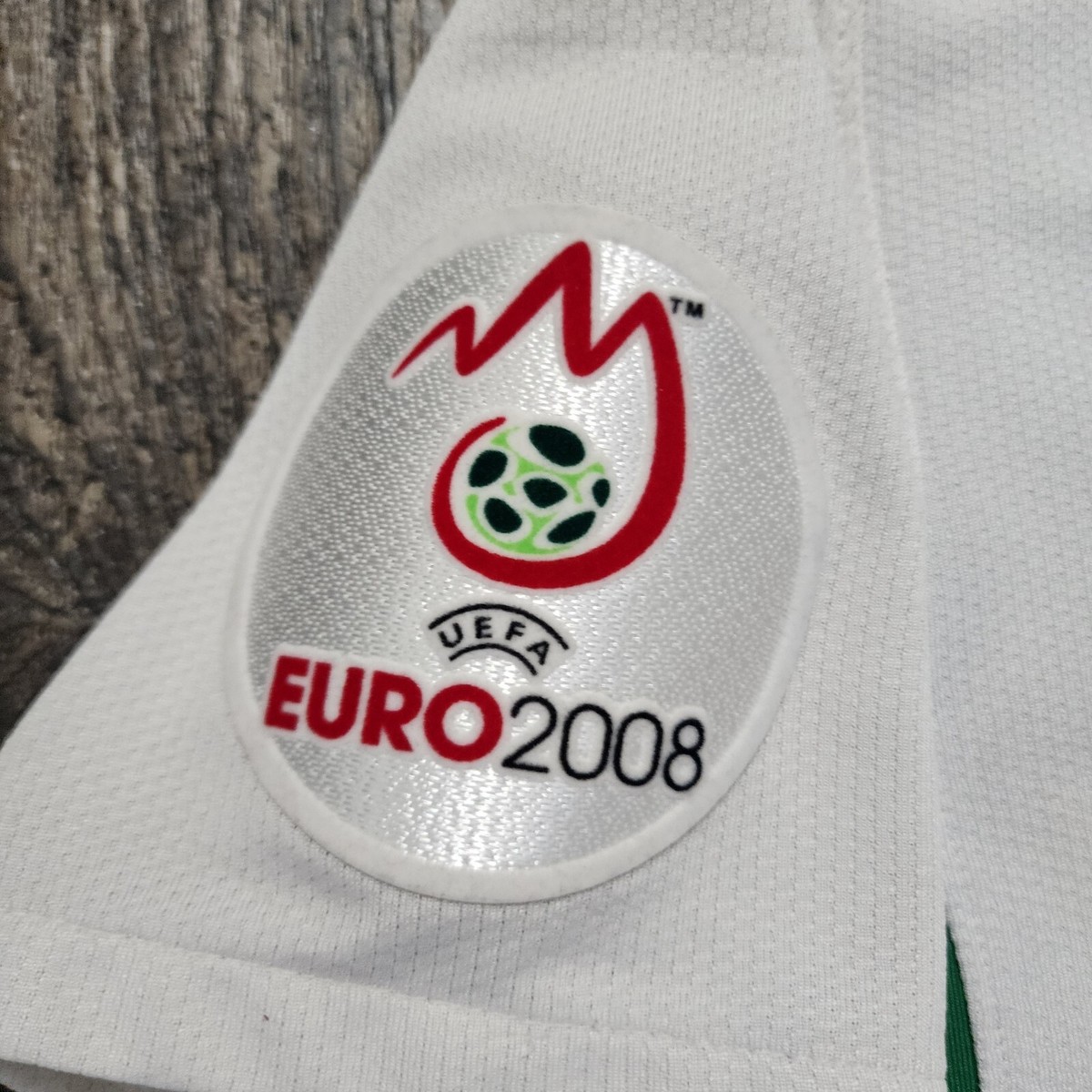 NIKE ポルトガル代表 C.RONALDO #17 2008 AWAY L 白 NIKE ポルトガル代表 08/09 ユニフォーム アウェイ半袖 17.C