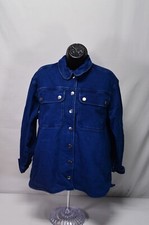 Sezane Paris Denis Blue Denim Jacket Us Size 2
