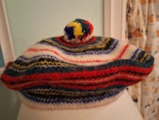  Scottish Kinloch Anderson 100% Wool Hat Made In Scotland Vintage