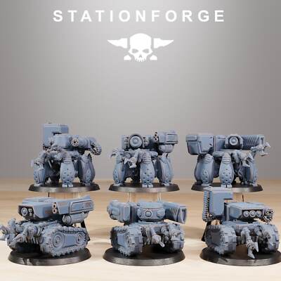 Scavenger Volatiles - Set of 6 |  Wargame Proxy | Sci-Fi | Cyberpunk