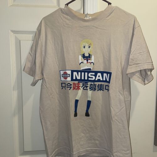 RARE Vintage anime Niisan shirt medium - image 1