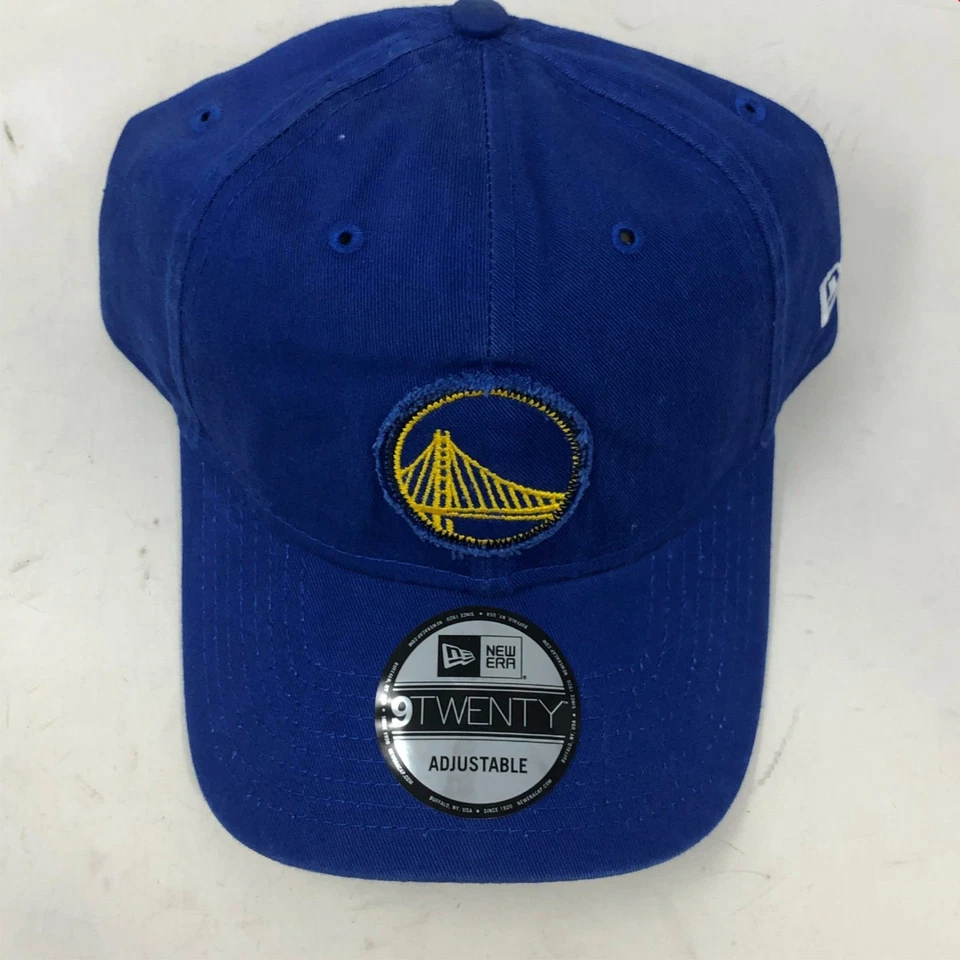 Fanatics 9Twenty 金州勇士队球帽,男女通用尺寸 OSFM - 蓝色 — 第 2/4 张图片