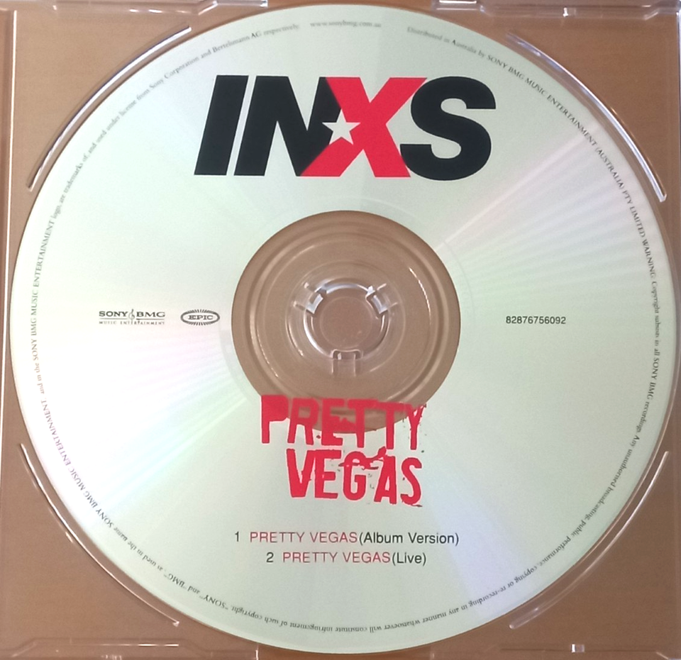 INXS PRETTY VEGAS AUSTRALIAN 2 TRACK CD SINGLE | eBay Australia