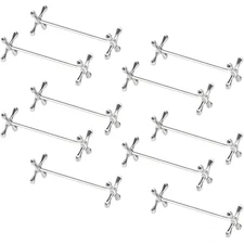 Chicer Knife Rests Set of 10 Rust-Resistant Cutlery Rests Zinc Alloy 8cm Modern