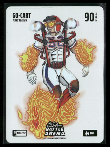 2026 Bo Jackson Battle Arena Griffey #BLBF-392 Go-Cart Evan Carter Blizzard Fire