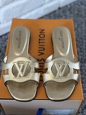 Guaranteed Authentic Louis Vuitton Isola Slide Shoe Sandal Size 39