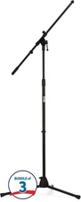 On-Stage Stands MS7701B Euro Boom Microphone Stand 3-pack