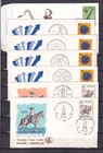 [LG80887] Belgium Nice Lot FDC First Day Covers UNG