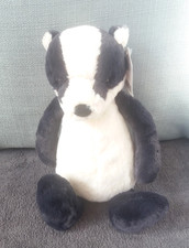 Jellycat Medium Bashful Badger - New With Tags