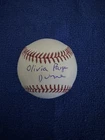 LIVVY DUNNE SIGNED AUTOGRAPHED FULL NAME OLIVIA PAIGE DUNNE OML BASEBALL LSU