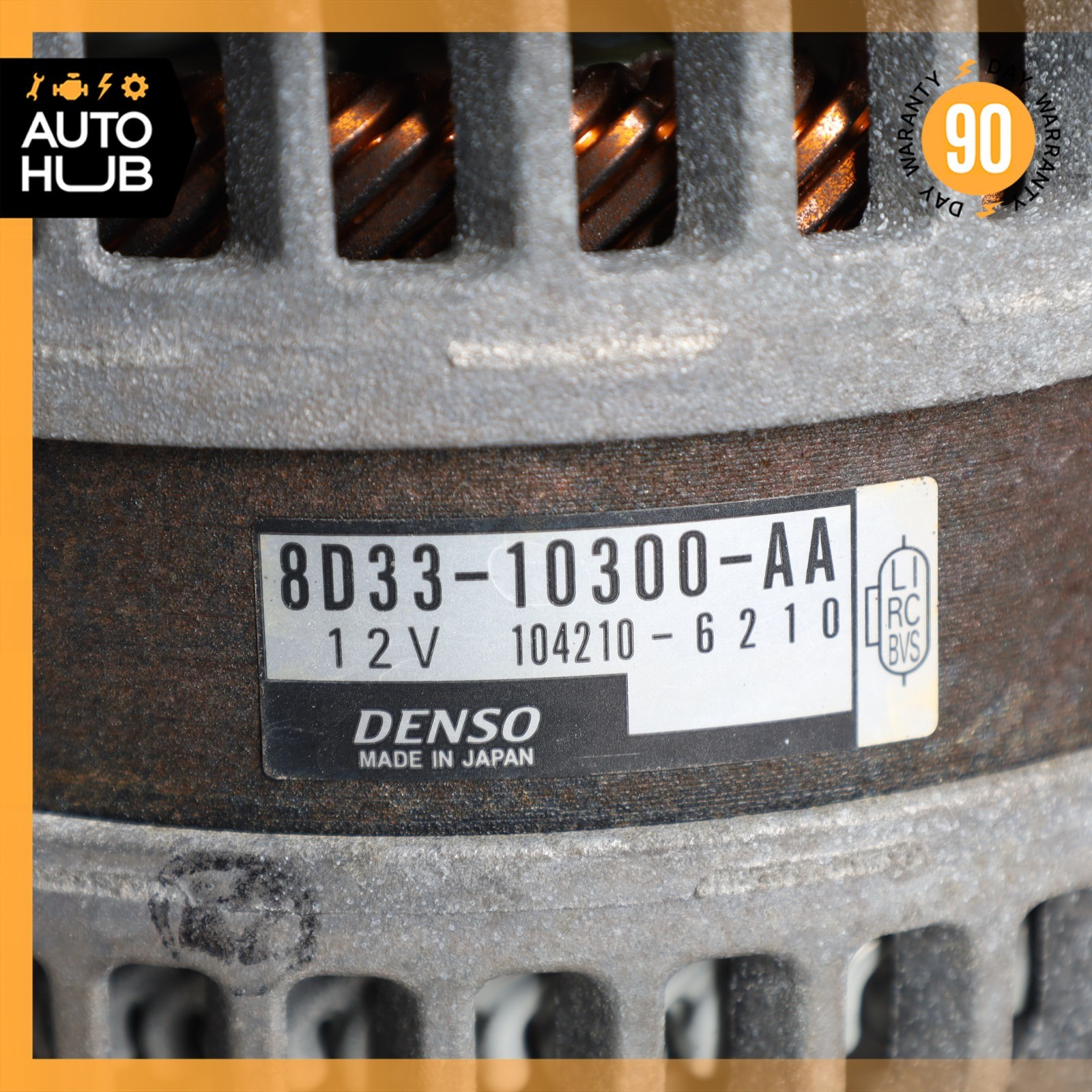 08-19 Aston Marin DB9 DBS Rapide Vanquish Generator Alternator 200 AMP OEM