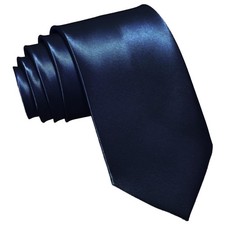 Men's Ties Classic Solid Satin Tie Pure Color 3.15" Mens Necktie, Premium For...