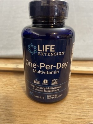 Life Extension One-Per-Day Multivitamin   Packed with Over 25 Vitamins, Minerals