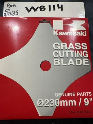 Kawasaki 59004-2023 Grass Cutting Blade Made In Japan Genuine Kawasaki