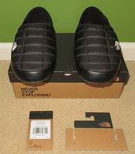Women's The North Face ThermoBall Traction Mule V Black Slippers Shoes Size 9