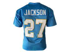 JC Jackson Autographed San Diego Powdered Blue Football Jersey (JSA)