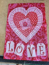 Valentine'S Day Garden Flag 12 X 18 Inch  SM T-8 
