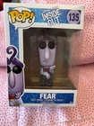 Funko Pop! Disney Pixar Inside Out Fear Vinyl Figure #135 New Free Shipping