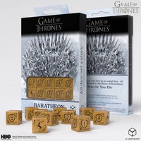 Game Of Thrones. Baratheon 10Xd6 Dice Set. (2025) | Game Of Thrones | Q-Workshop