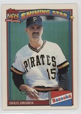 1991 Topps Bazooka Shining Stars Doug Drabek #4 uk2