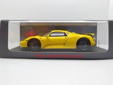 Spark 1/43 Porsche 918 Spyder 2013 Yellow. Super Rare! 