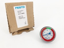 New Festo MA-50-145-R1/4-PSI-E-RG Pressure Gauge 0-150psi 526789