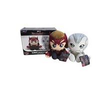 Marvel WandaVision Scarlet Witch  Vision Kuricha Chibi Plush Figures Ltd Ed New