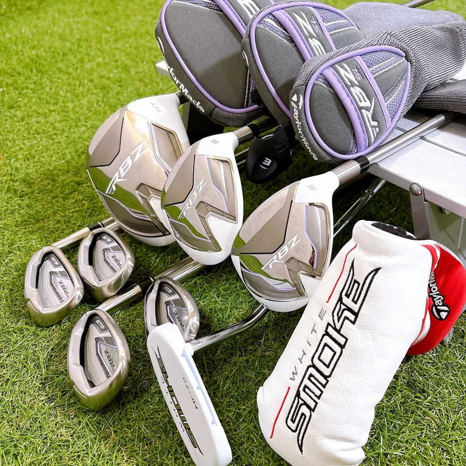 TaylorMade RBZ SL Women's Golf Half Club Set 8pcs Ladies Right-handed From Japan - Image 3 of 4