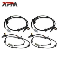 4x ABS Sensor Raddrehzahl Vorne Hinten für Nissan X-Trail T31 Renault Koleos I