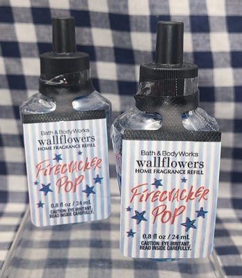 #ad 2 Pack ALL NEW Firecracker Pop Wallflower Refill Bulbs SEALED Bath amp; Body Works $20.80