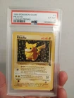 1999 Pokemon League Pikachu PSA 6 Gem Mint Black Star League Promo #1