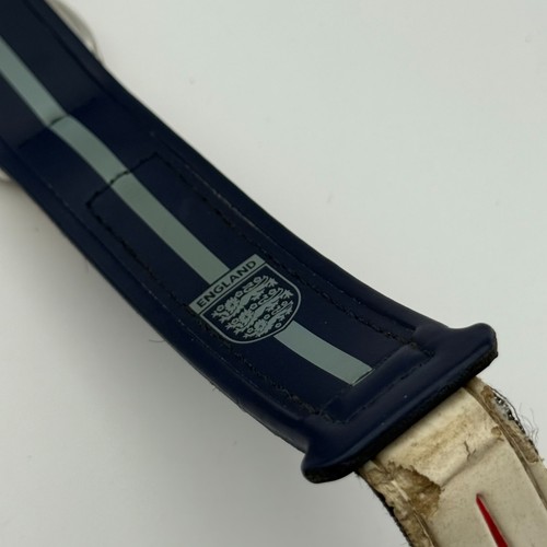 Angleterre National Football Homme Montre Quartz Rouge Blanc Croix Dial Travail - Photo 14 sur 24