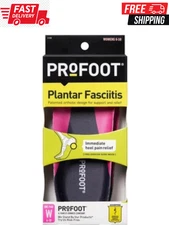 Orthotic Shoe Insoles for Plantar Fasciitis & Heel Pain, Women'S 6-10, 1 Pair, G