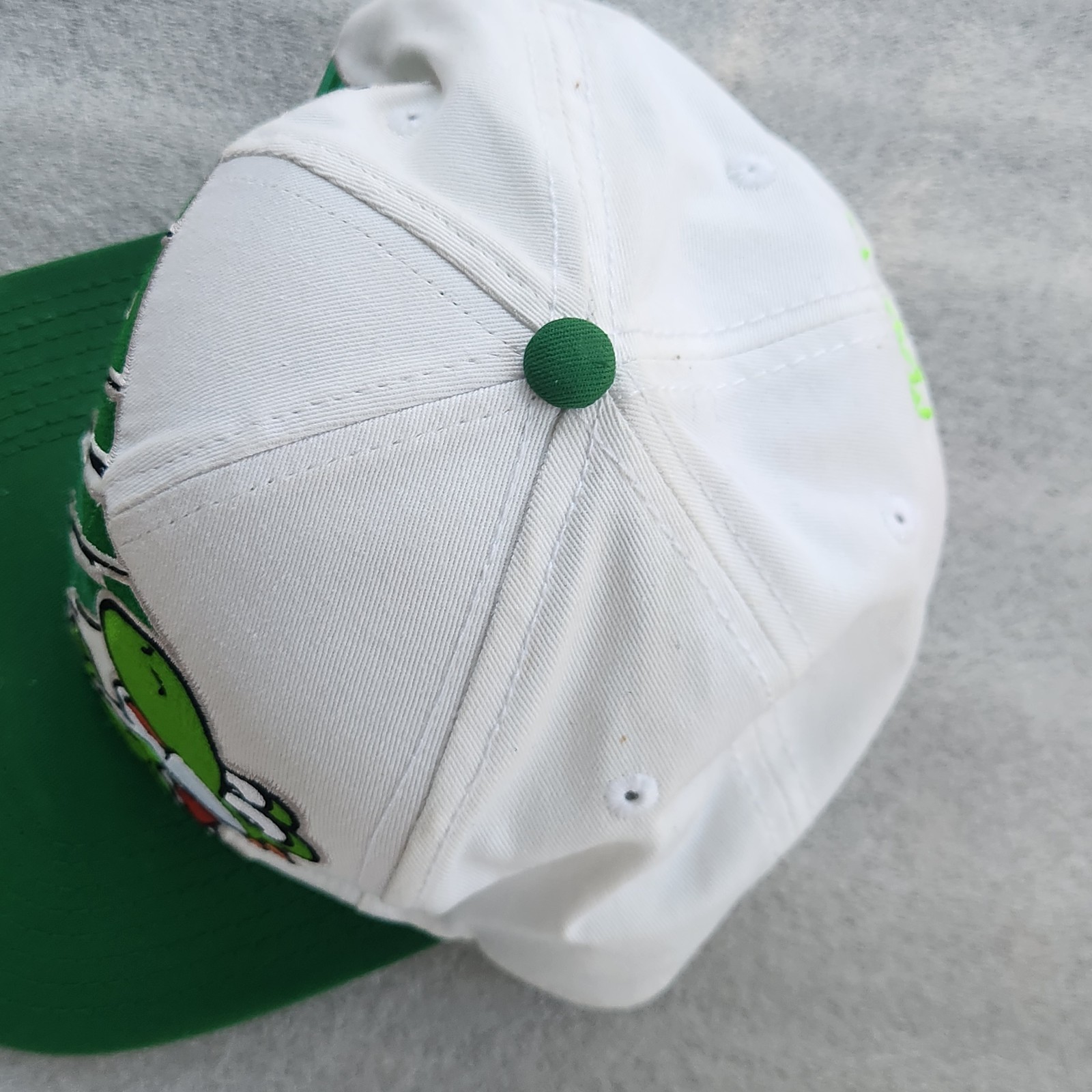 Super Mario Yoshi SnapBack Adjustable Baseball Ca… - image 13