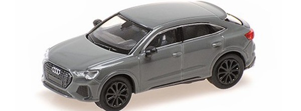 Minichamps 870010101 Audi Rs Q3 Sportback - 2019 - Grey, H0 1:87-image