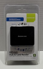Iogear Hub And Card Reader. 3 Port 2.0 Hub/ 45 In 1 Card Reader/Writer