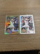 DAVID WRIGHT 2012 TOPPS 2 CARD LOT GOLD FOIL + BASE CARD NY METS 