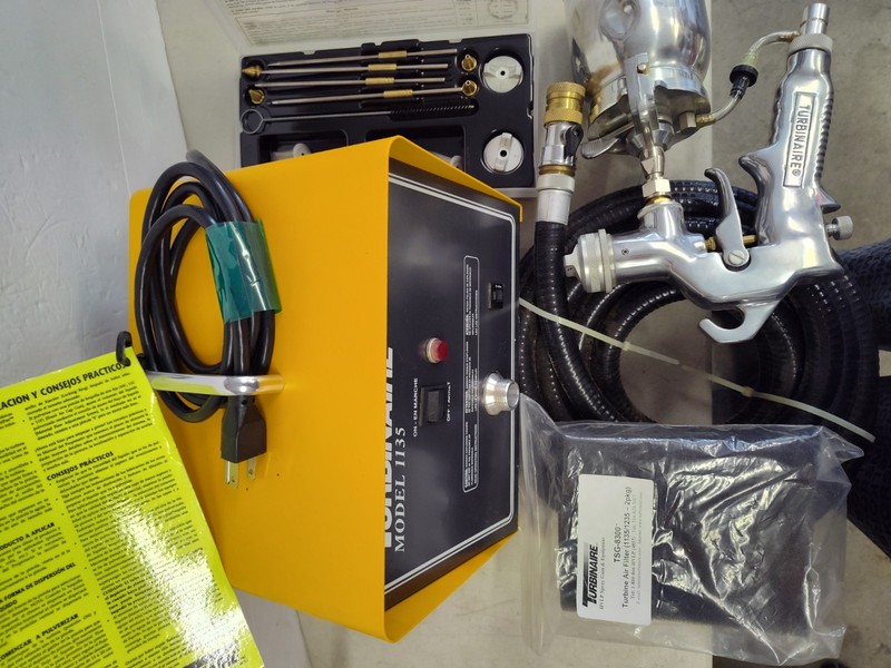 TURBINEAIRE 1135 HVLP   " BRAND NEW " TURBINE SYSTEM W/EXTRAS💲 GREAT VALUE 💲💲