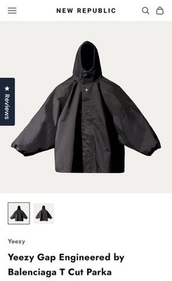 YZY Gap Yeezy x Gap Engineered by Balenciaga T Cut Parka Size M