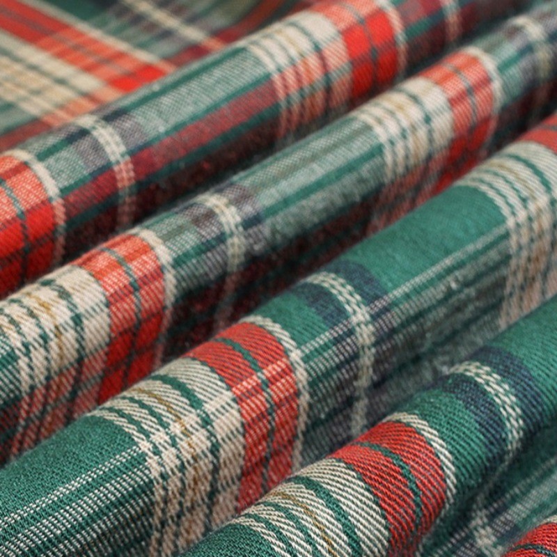 1pc Vintage Christmas Checked Long Table Runner Ruffled Tablecloth Table Setting
