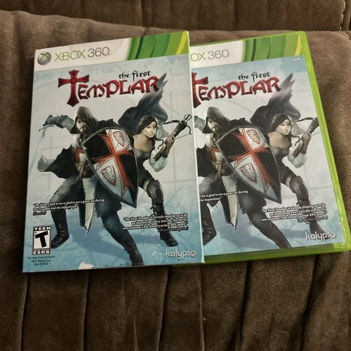 The First Templar (Xbox 360) | Complete CIB w/ Manual And Poster  | Tested