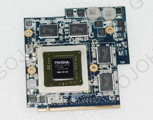 Für: G60VX MXM VGA Karte Laptop Grafik Video Board 60-NV3VG1000 GTX260M 1GB ASUS - Bild 1 von 10